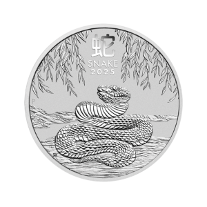 2025 Perth Mint Year of the Snake 1 oz Silver Coin