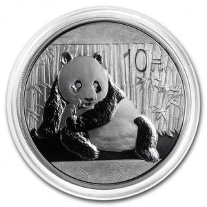 2015 Panda 1 oz Silver Coin