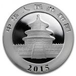 2015 Panda 1 oz Silver Coin