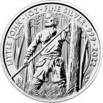2022 British Little John 1 oz Silver Coin