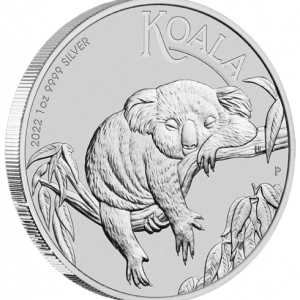 2022 Perth Mint Koala 1 oz Silver Coin