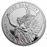 2022 St. Helena Queen's Virtues Victory 5 oz Silver Coin