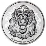 2023 New Zealand Mint Roaring Lion 1 oz Silver Coin