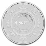 2023 Perth Casino Royale Chip 1 oz Silver Coin