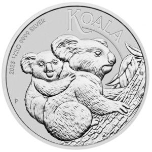 2023 Perth Mint Koala 1 Kilo Silver Coin