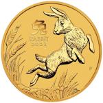 2023 Perth Mint Year of the Rabbit 2 oz Gold Coin