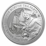 2023 St Helena Boston Tea Party 1 oz Silver