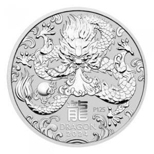 2024 Australia Lunar Series III - Year of the Dragon 1kg Silver Coin