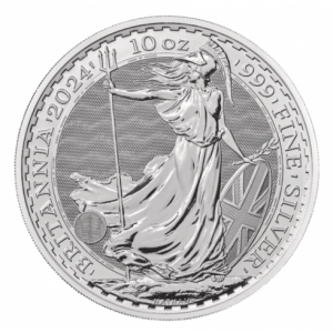 Current Year Britannia 1 oz Silver Coin