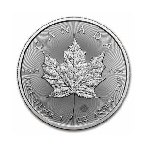 Canadian Maple Leaf 1 oz Silver Coin Current Year