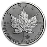 2024 Canadian Maple Leaf 1 oz Platinum Coin