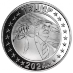 2024 Donald Trump 1 oz Silver Round
