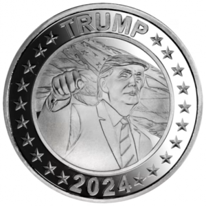 2024 Donald Trump 1 oz Silver Round