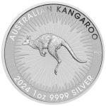 2024 Perth Mint Australian Kangaroo 1 oz Silver Coin