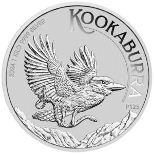 2024 Perth Mint Kookaburra 1 Kilo Silver Coin