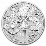 2024 Perth Mint Year of the Dragon 1 oz Silver Coin