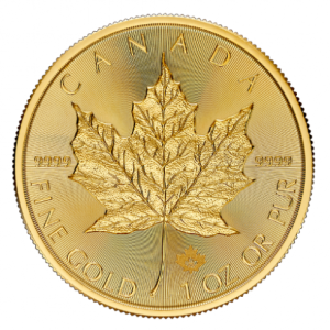 2025 Canadian Maple Leaf 1 oz Gold Coin