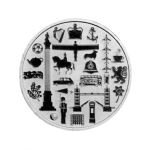 British Icon Rounds 1 oz Silver Round