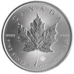 Canadian Maple Leaf 1 oz Silver Coin