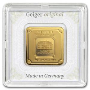 Geiger Edelmetalle 10 gram Gold Bar