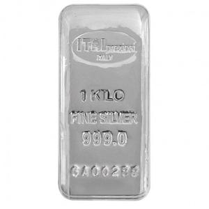 Italpreziosi Italian 1 kilo Silver Bar
