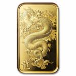 PAMP Lunar Legends Azure Dragon 1 oz Gold Bar (In Assay)