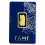 Pamp Suisse Veriscan Fortuna 1/2 oz Gold Bar
