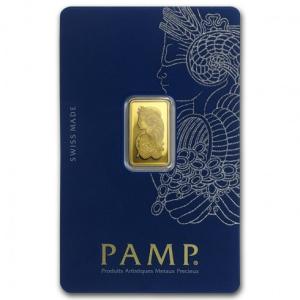 Pamp Suisse Veriscan Fortuna 2.5 gram Gold Bar