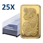 Pamp Suisse Veriscan Fortuna 25 x 1 oz Gold Bar