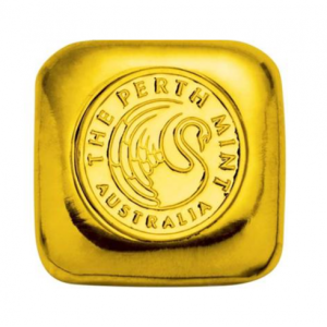 Perth Mint 1 oz Gold Cast Bar