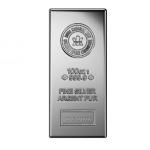 Royal Canadian Mint 100 oz Silver Bar