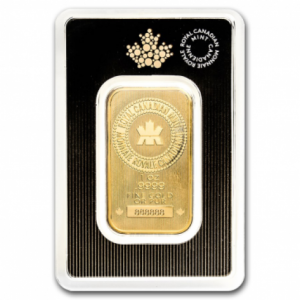 Royal Canadian Mint 100 x 1 oz Gold Bar