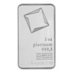 Valcambi 1 oz Platinum Wafer Bar