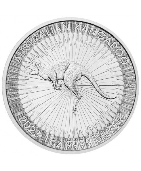 2023 Perth Mint Australian Kangaroo 1 oz Silver Coin
