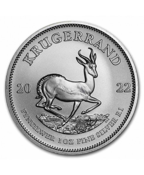 2022 South African Krugerrand 1 oz Silver Coin