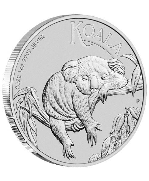 2022 Perth Mint Koala 1 oz Silver Coin 