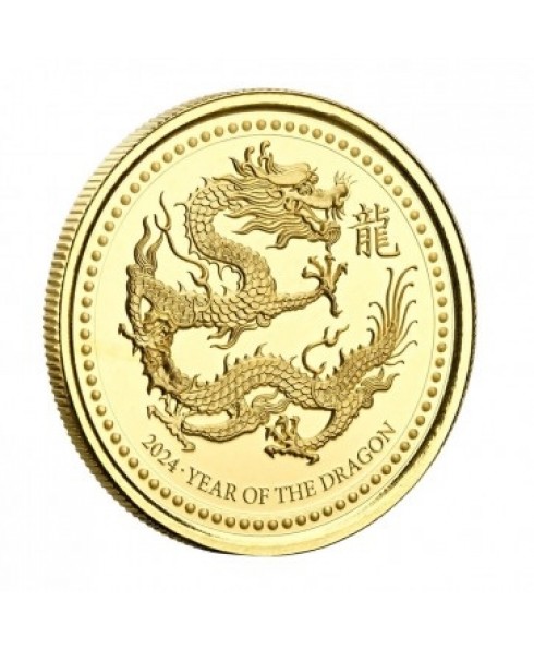 2024 Scottsdale Samoa Dragon 1 oz Gold Coin