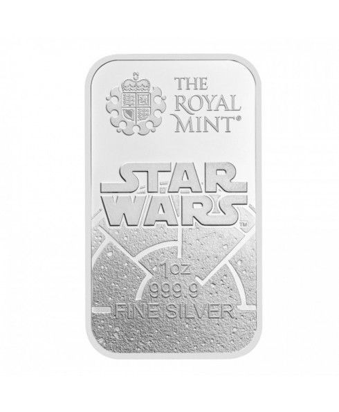 Star Wars Dark Side 10 oz Silver Bar
