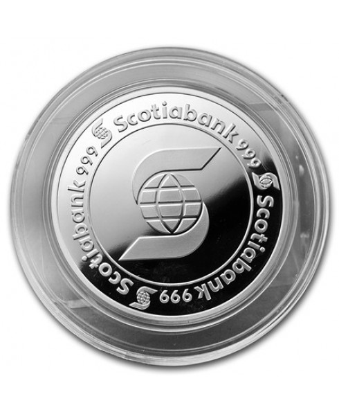 Scotiabank 5 oz Silver Round