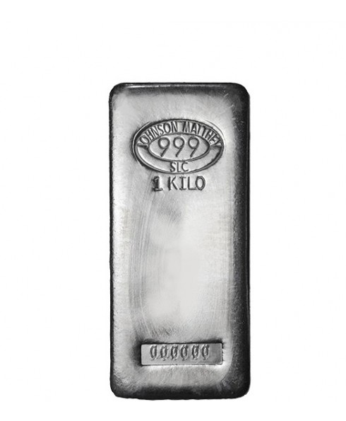 Johnson Matthey Silver Kilo Bar