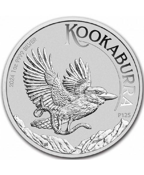 2024 Perth Mint Kookaburra 1 oz Silver Coin