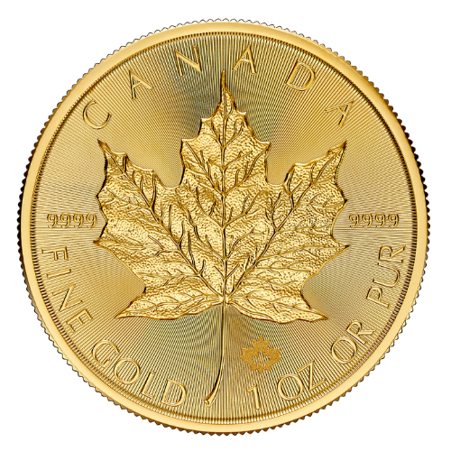 2025 Canadian Maple Leaf 1 oz Gold Coin Pure 99.99 Gold The Bullion People