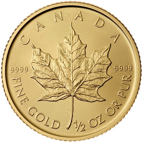 Buy Maple Leaf 1/2 oz Gold Coin
