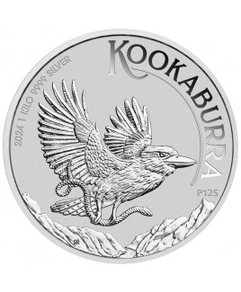 2024 Perth Mint Kookaburra 1 Kilo Silver Coin