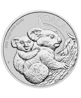 2023 Perth Mint Koala 1 Kilo Silver Coin