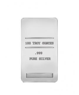 Assorted Brand 100 oz Silver Bars