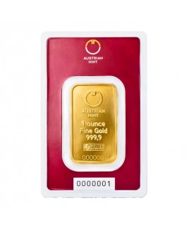 Austria Mint 1 oz Gold Bar