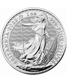 2022 Britannia 1 oz Silver Coin