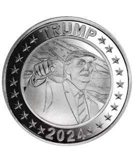 2024 Donald Trump 1 oz Silver Round