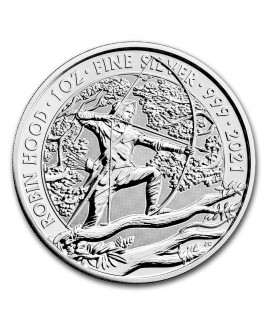 Myths and Legends - Robin Hood 1 oz Silver Coin